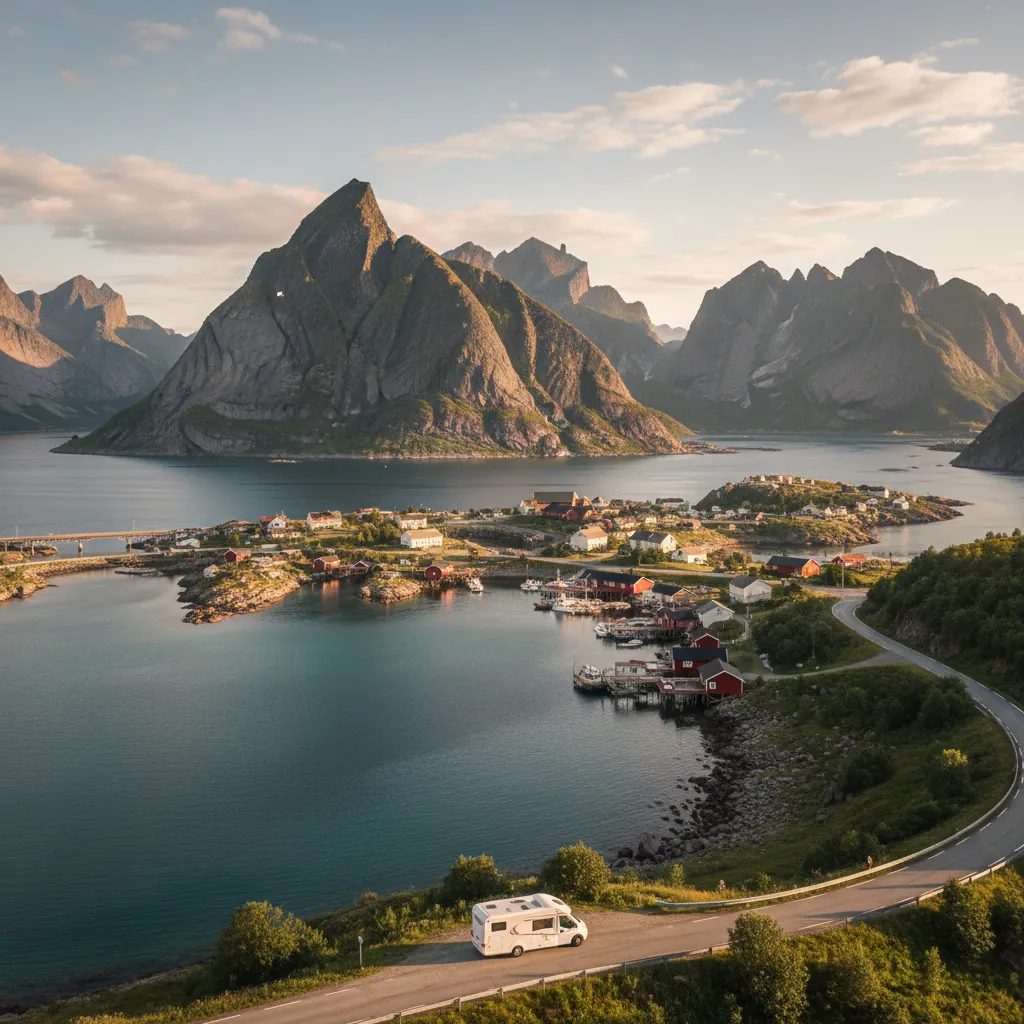 Motorhome travel photography