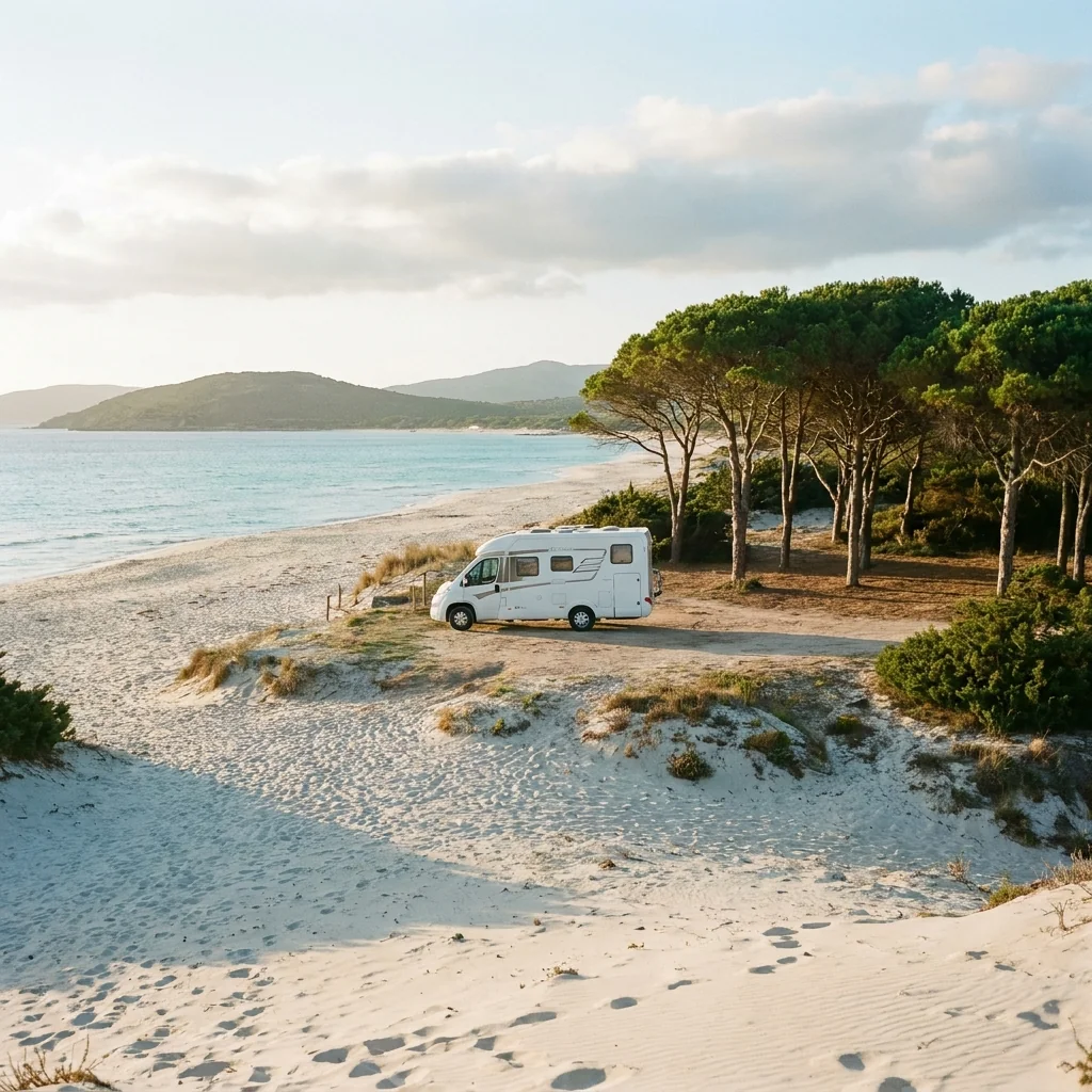 Camperreis naar Porto Pino,