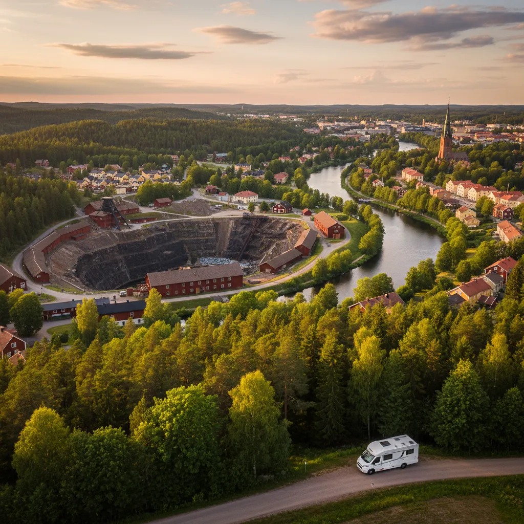 Motorhome travel photography