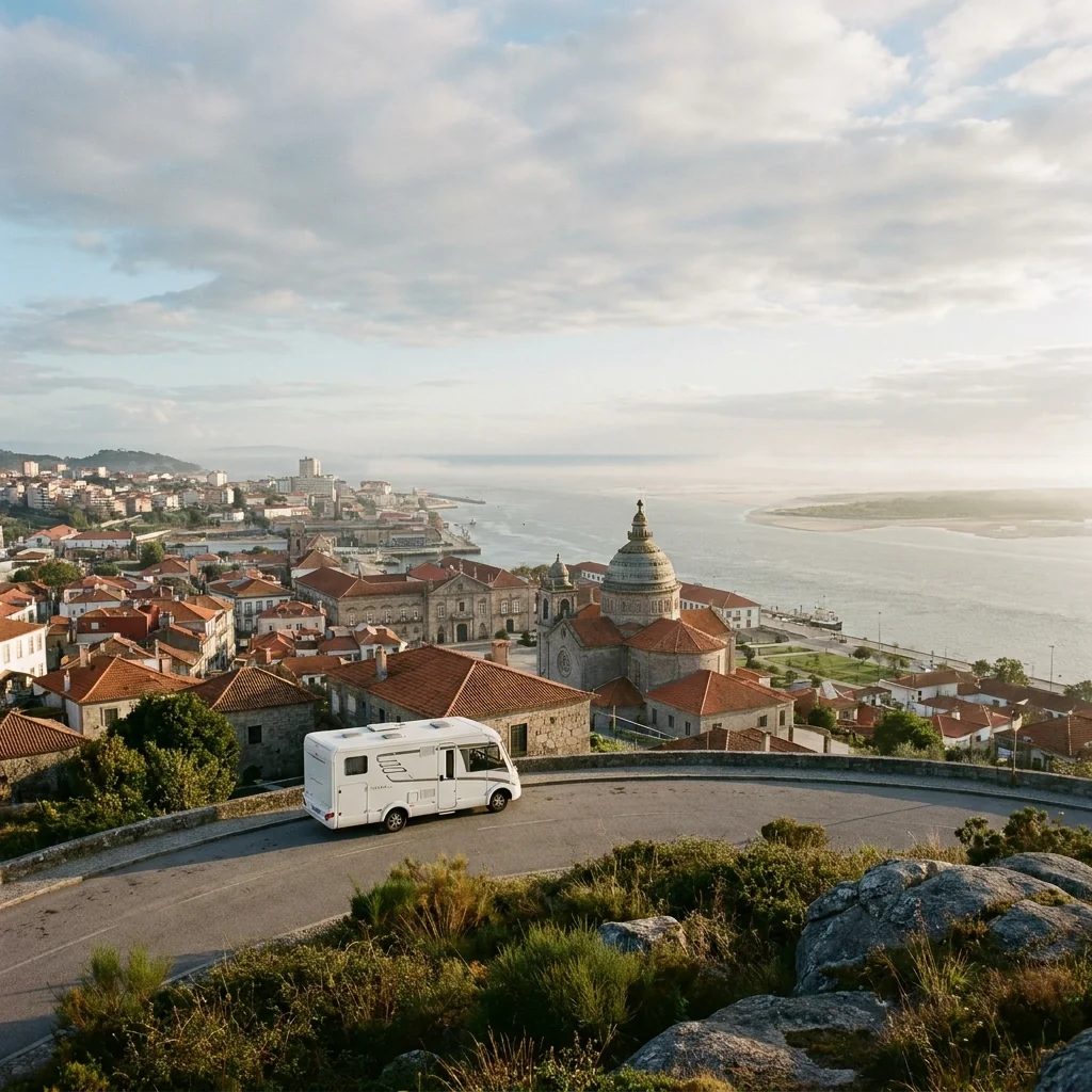Camper trip to Viana do Castelo, Portugal