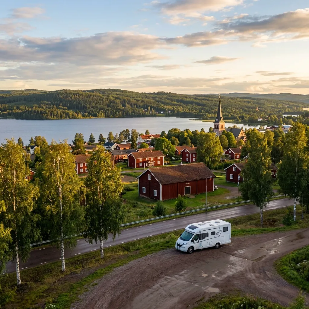 Motorhome travel photography