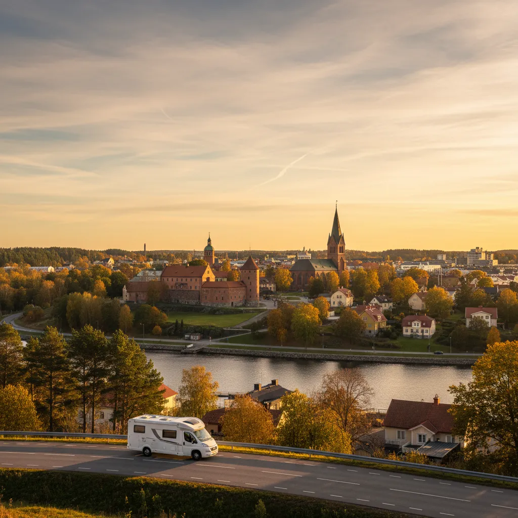 Motorhome travel photography