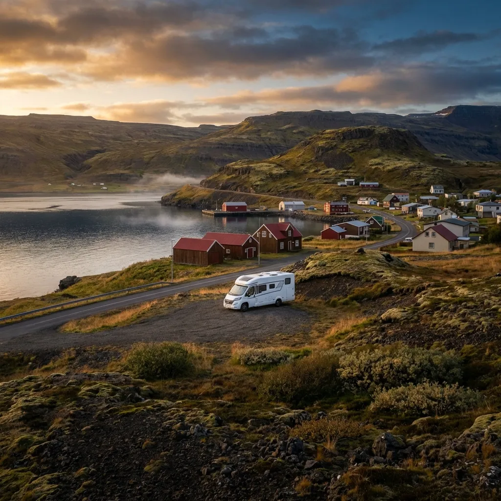 Motorhome travel photography