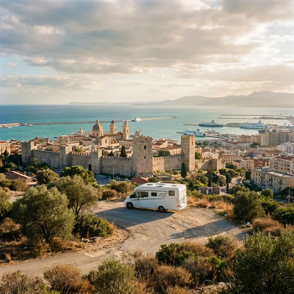 Camper trip to Cagliari,