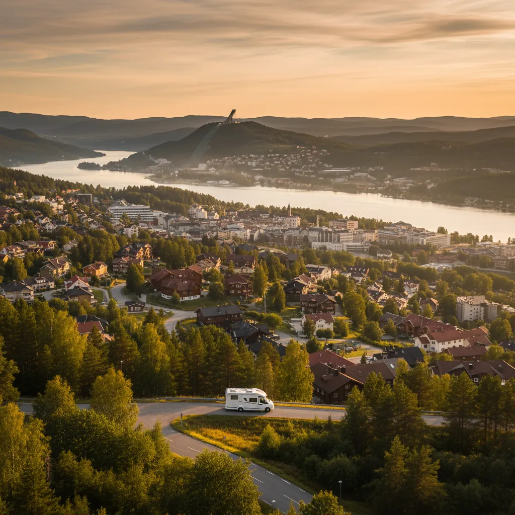 Motorhome travel photography