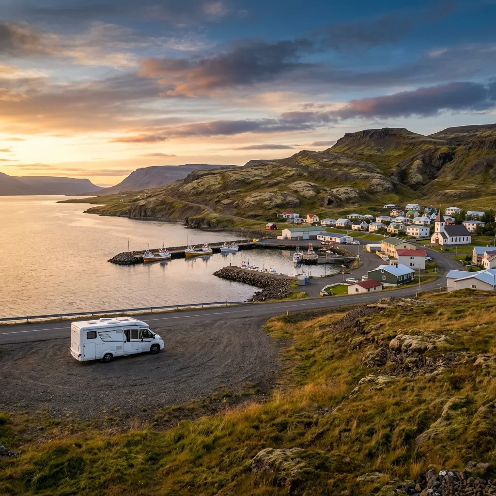 Motorhome travel photography