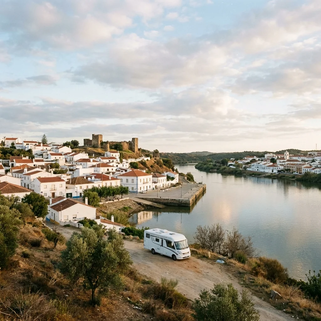 Camper trip to Alcoutim, Portugal