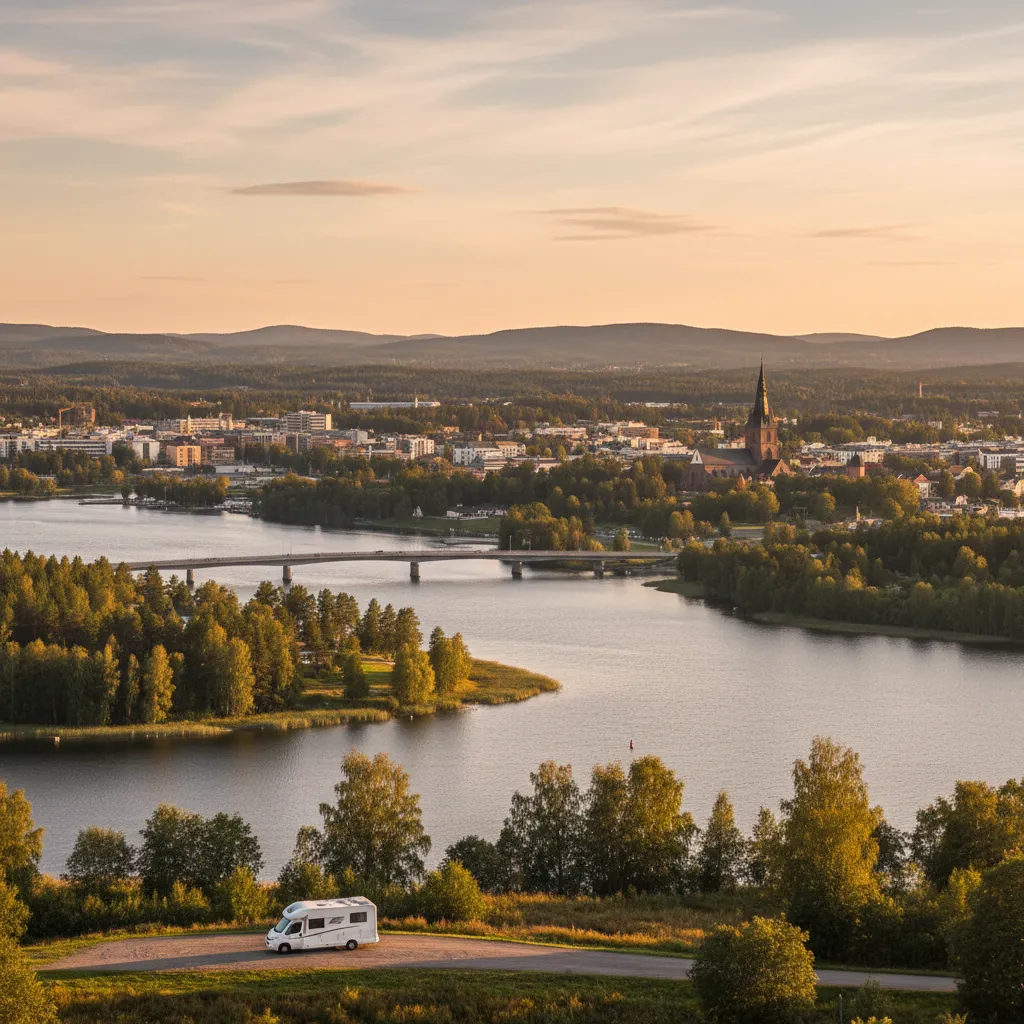 Motorhome travel photography