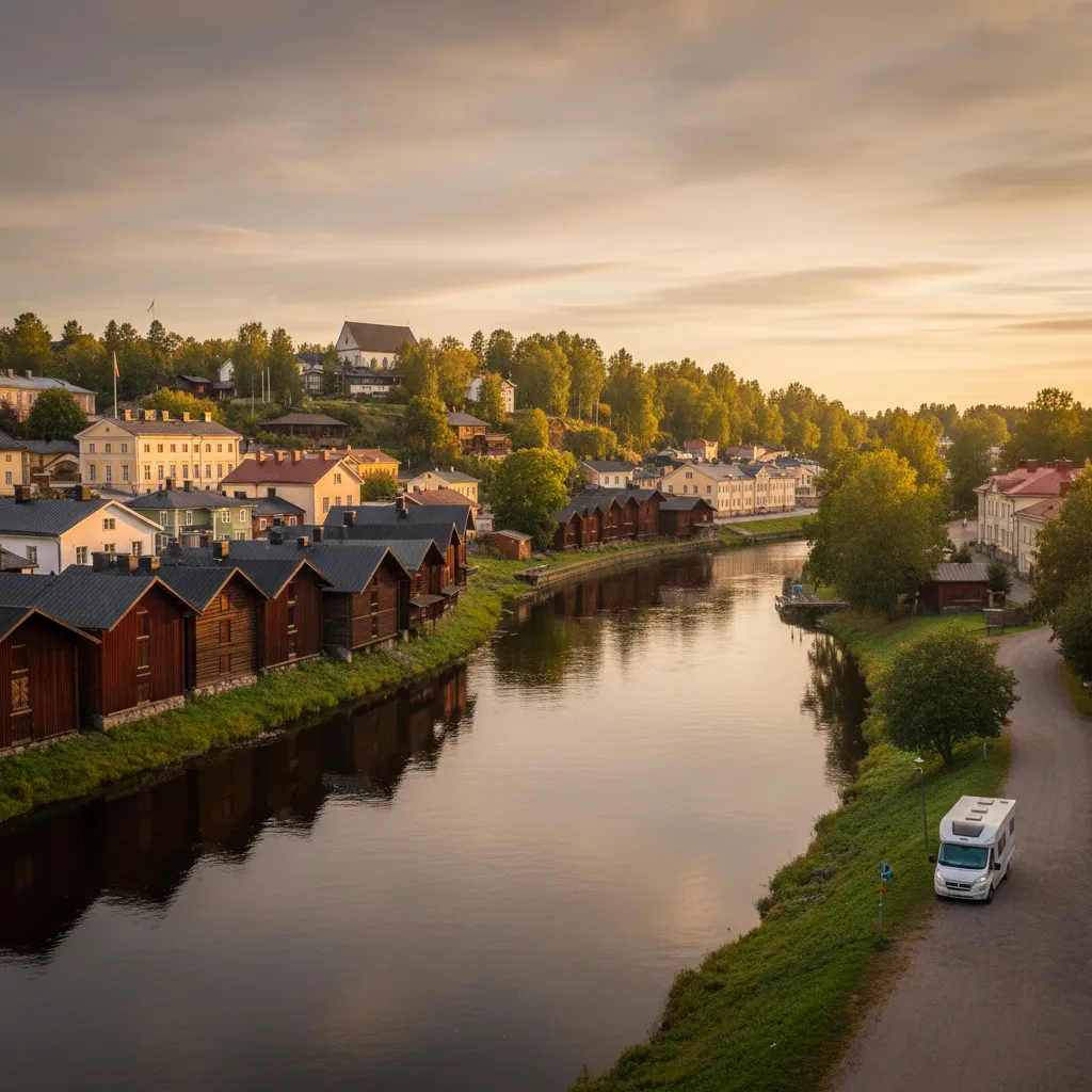 Motorhome travel photography