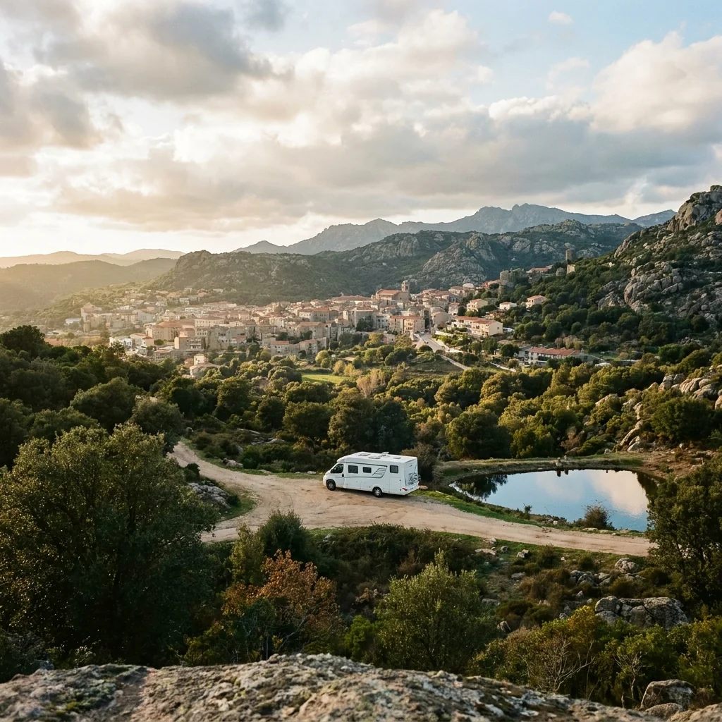 Camper trip to Tempio Pausania,