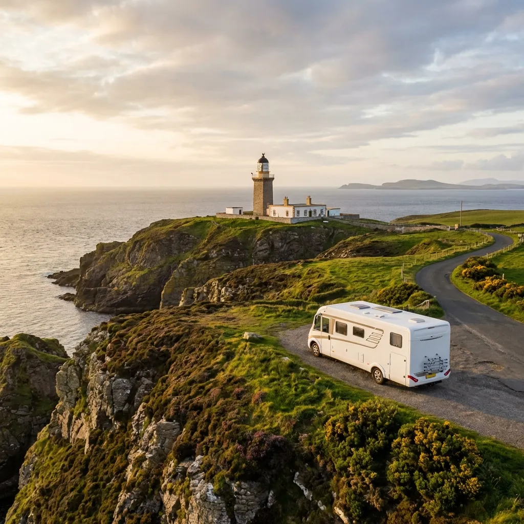 Motorhome travel photography