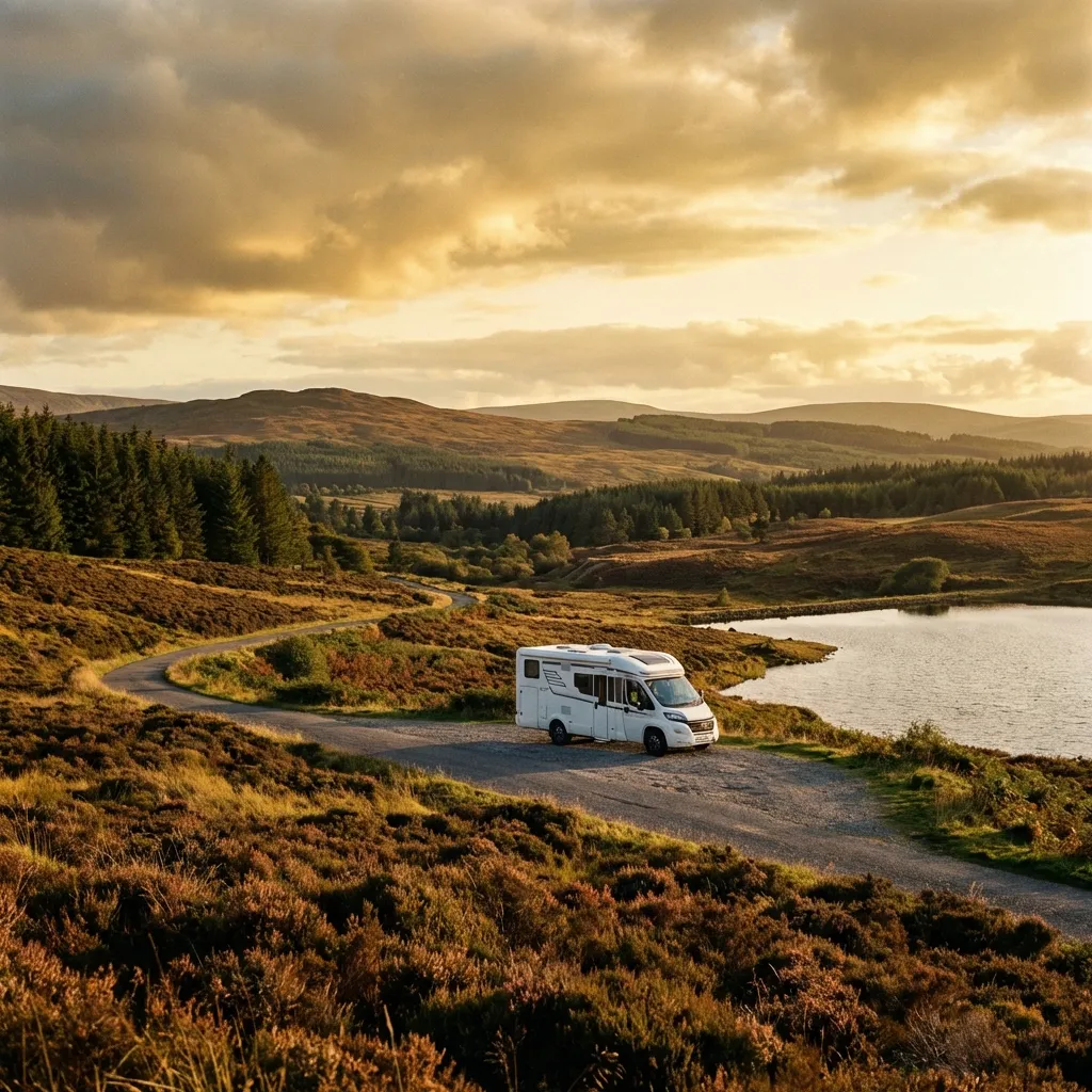 Motorhome travel photography