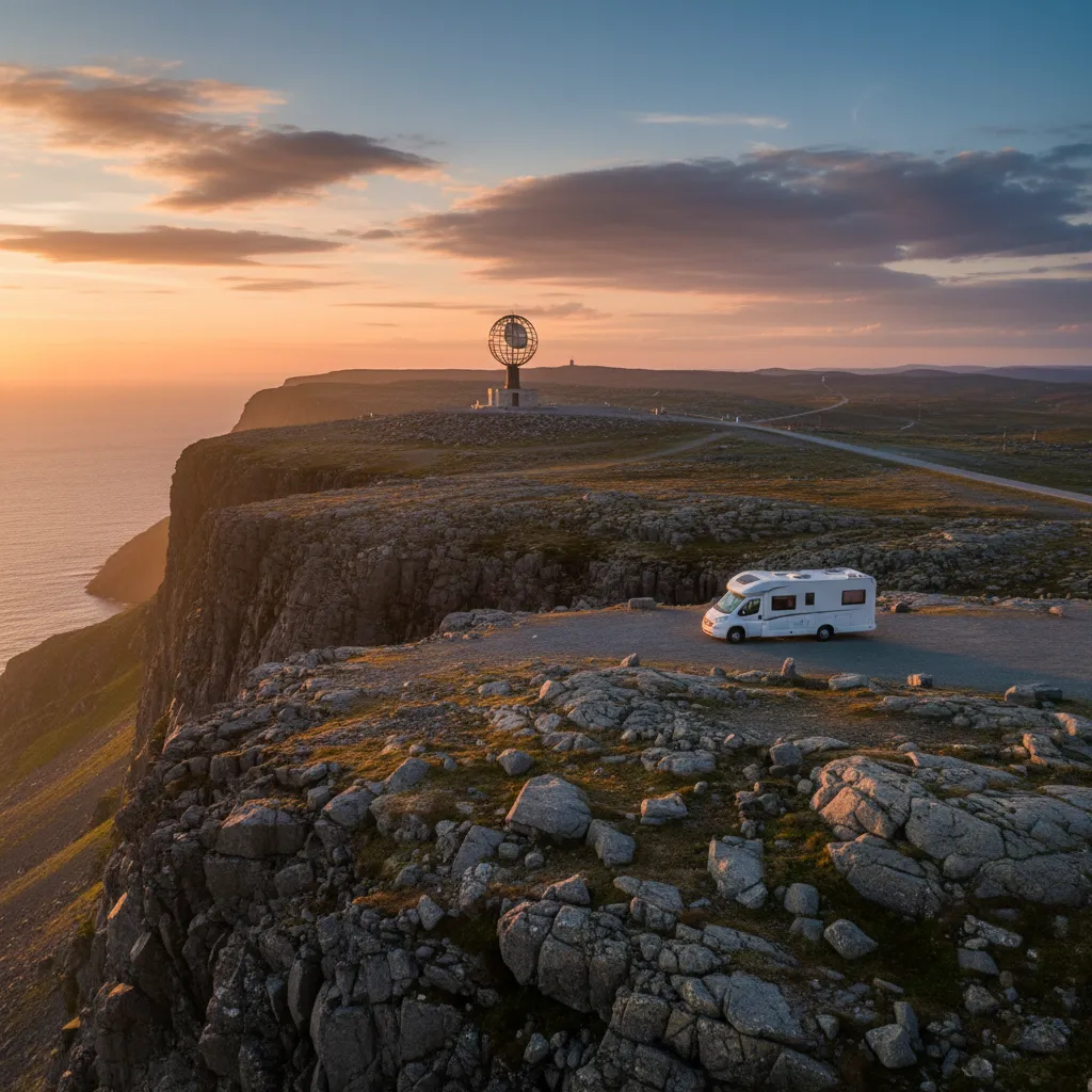 Motorhome travel photography