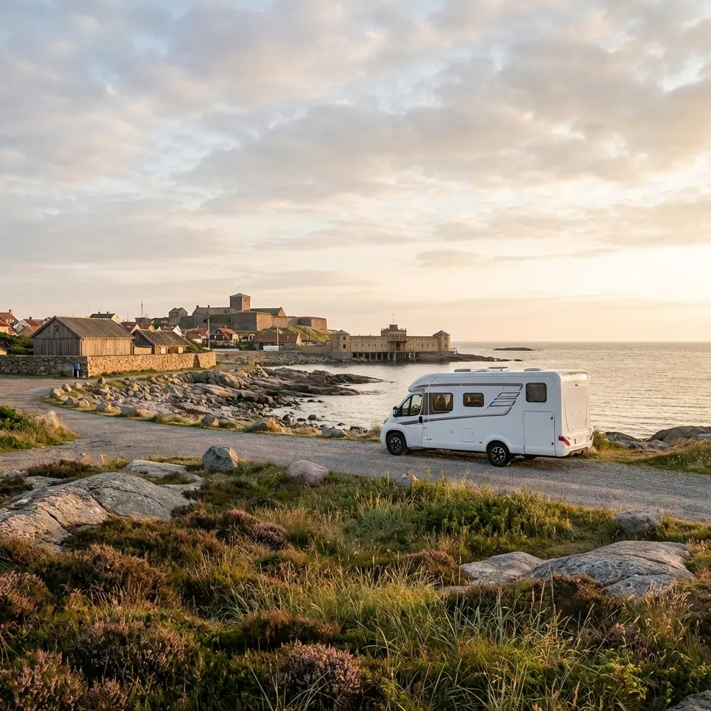 Motorhome travel photography
