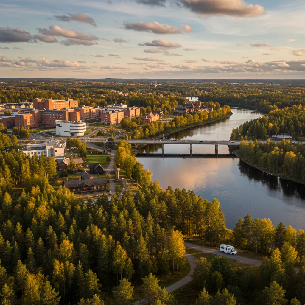 Motorhome travel photography