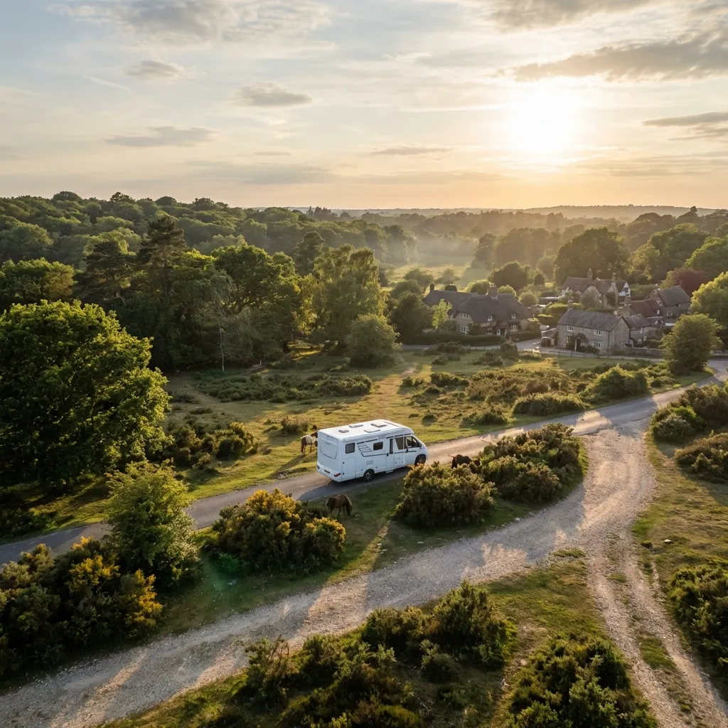 Motorhome road trip destination: New Forest