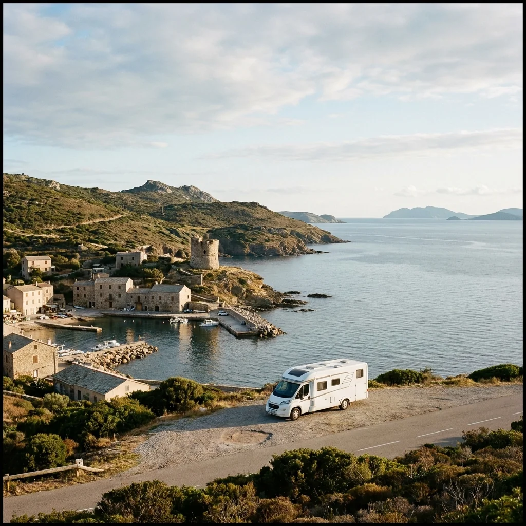 Camper trip to Macinaggio, Corsica
