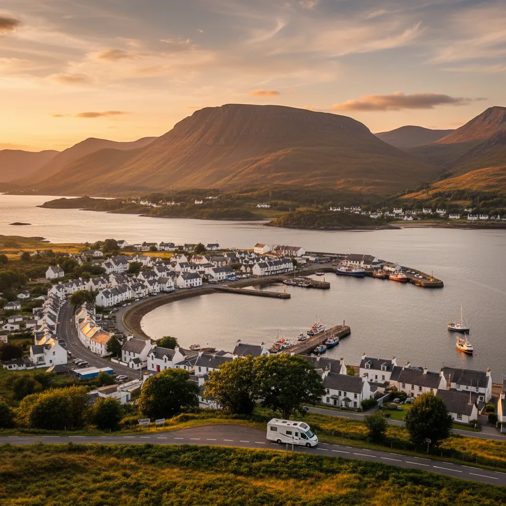 Motorhome travel photography