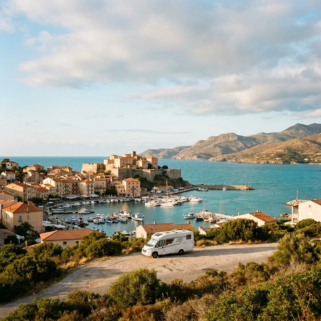 Camper trip to Saint-Florent, Corsica