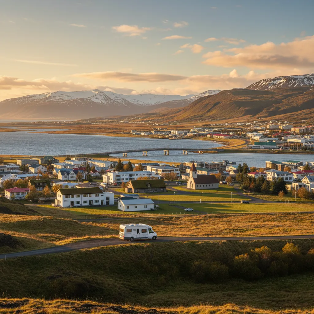 Motorhome travel photography