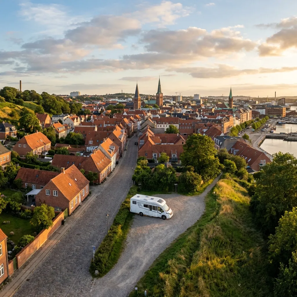 Motorhome travel photography