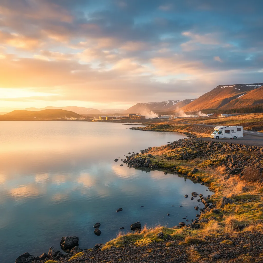 Motorhome travel photography