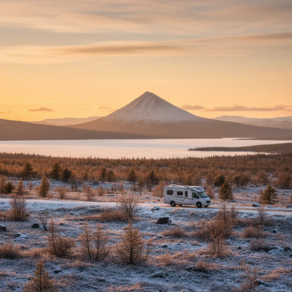 Motorhome travel photography