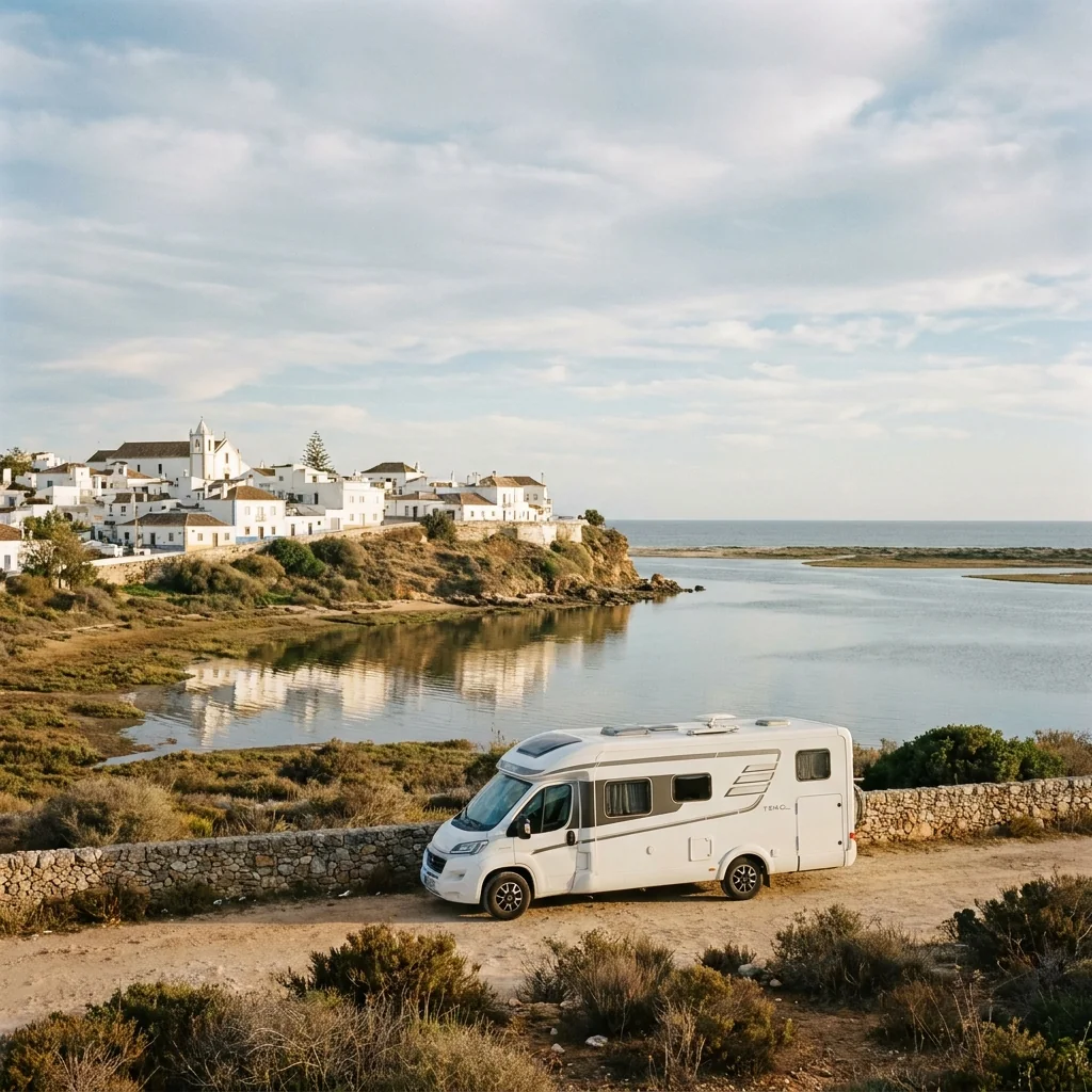 Camper trip to Cacela Velha, Portugal