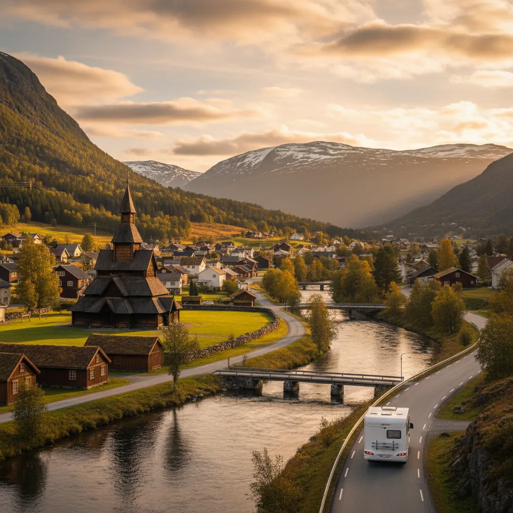 Motorhome travel photography