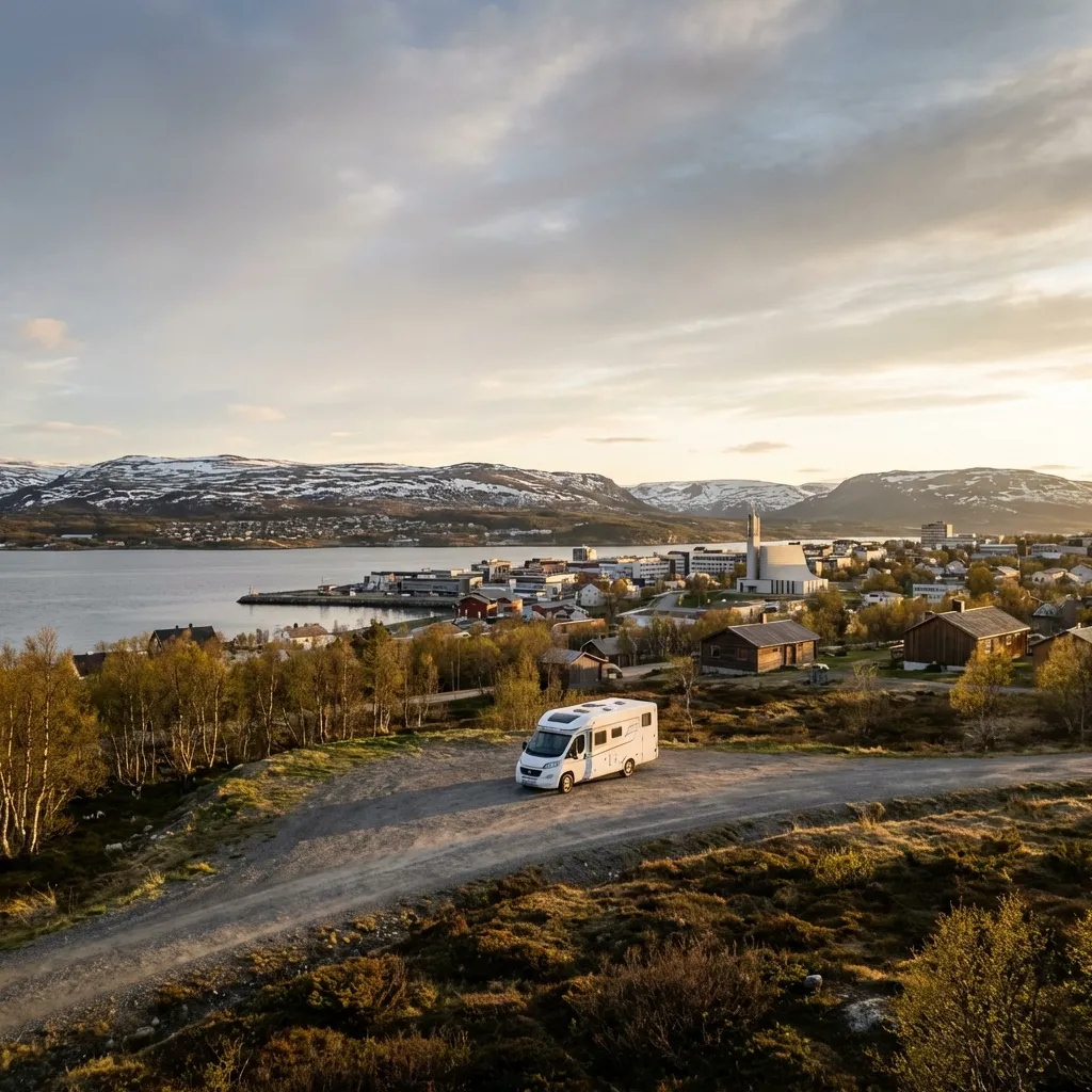 Motorhome travel photography