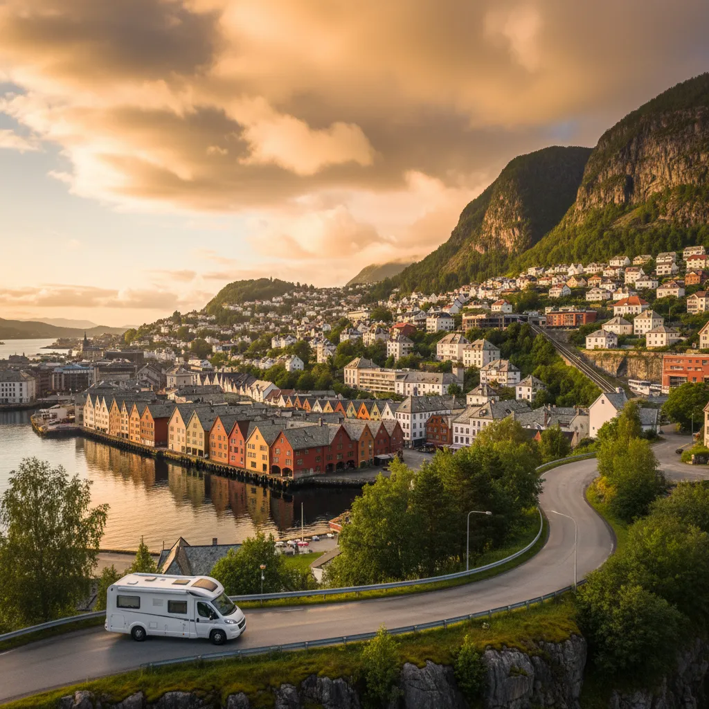 Motorhome travel photography