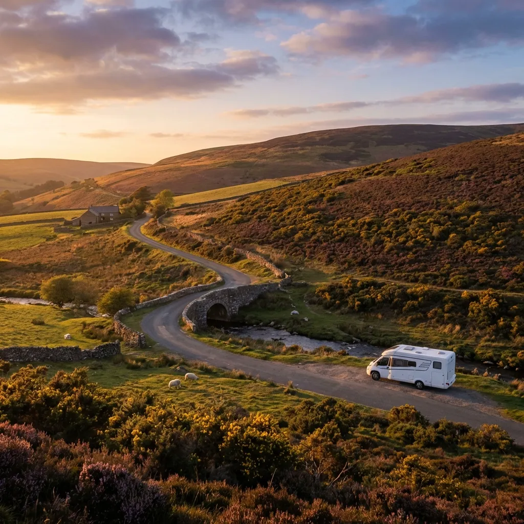 Motorhome travel photography