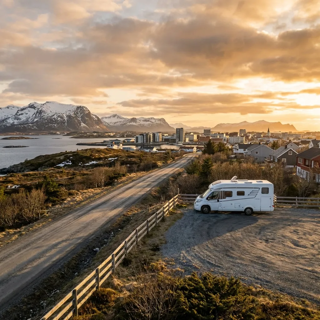 Motorhome travel photography