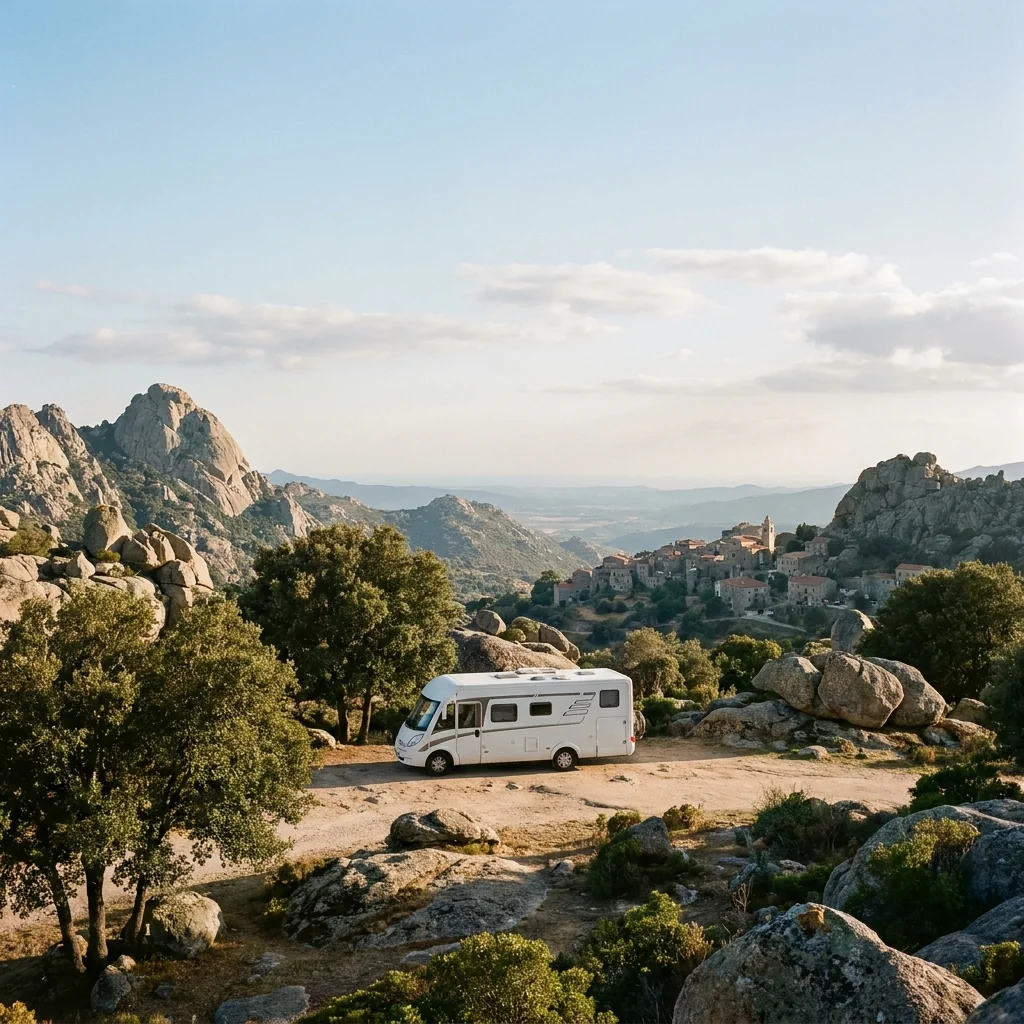 Camper trip to Aggius & Valle della Luna,