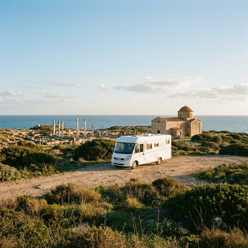 Camper trip to Tharros & San Giovanni di Sinis,