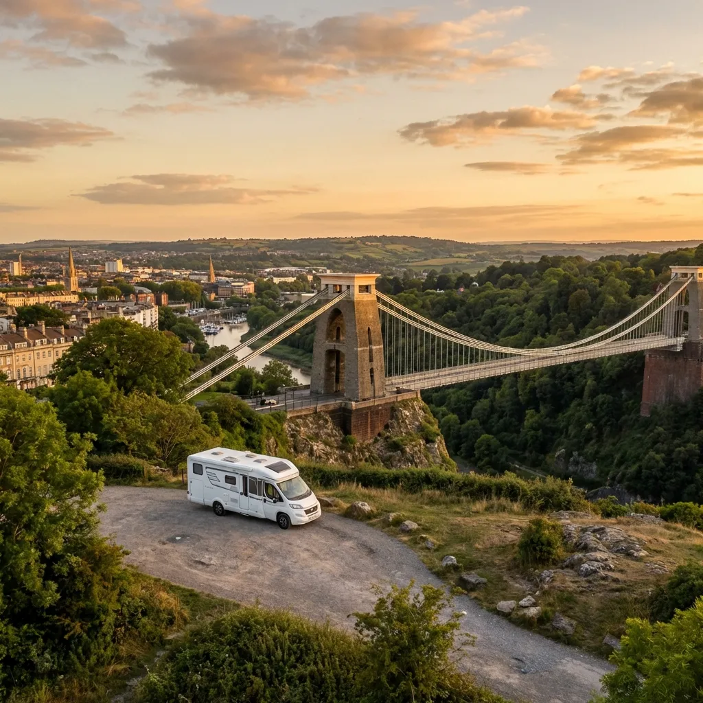 Motorhome travel photography