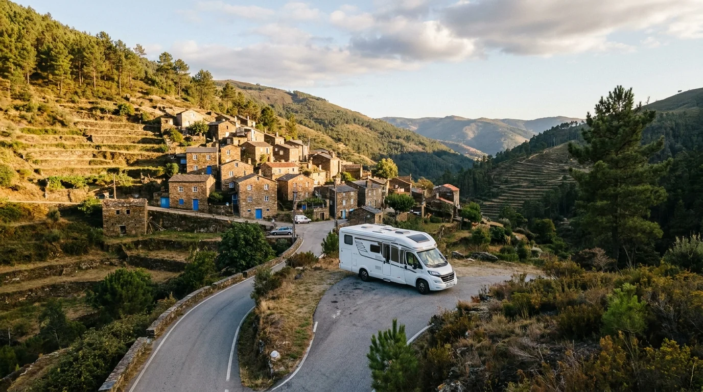 Motorhome route: Portuguese Interior: Mountain Villages and Serra da Estrela