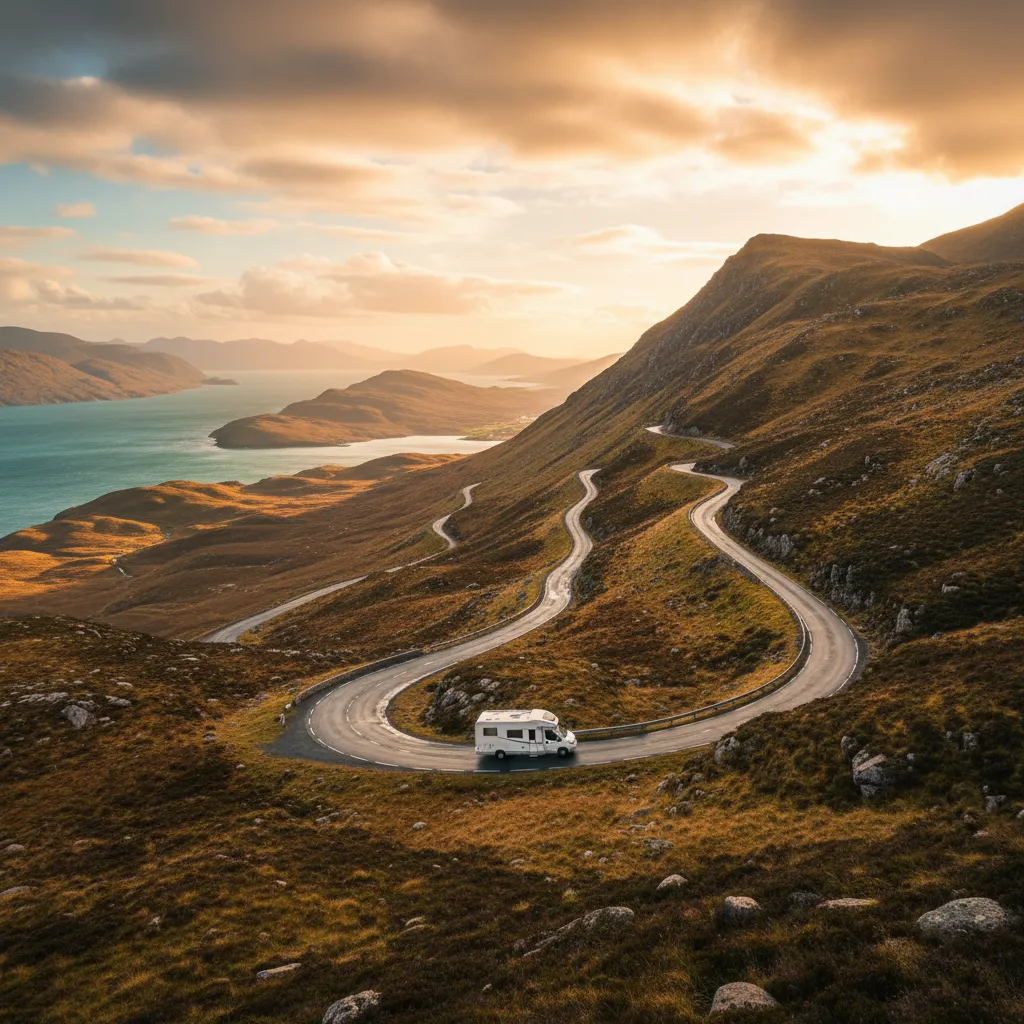 Motorhome travel photography