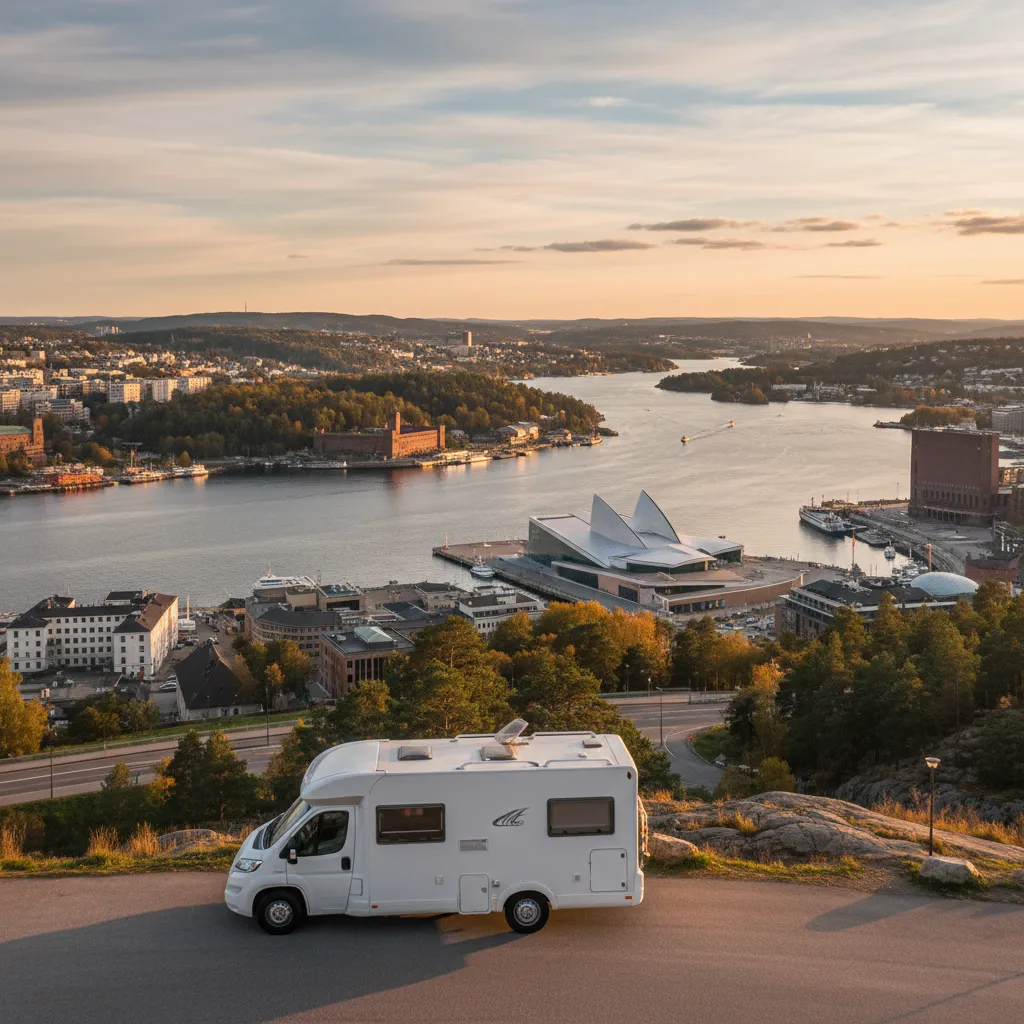 Motorhome travel photography