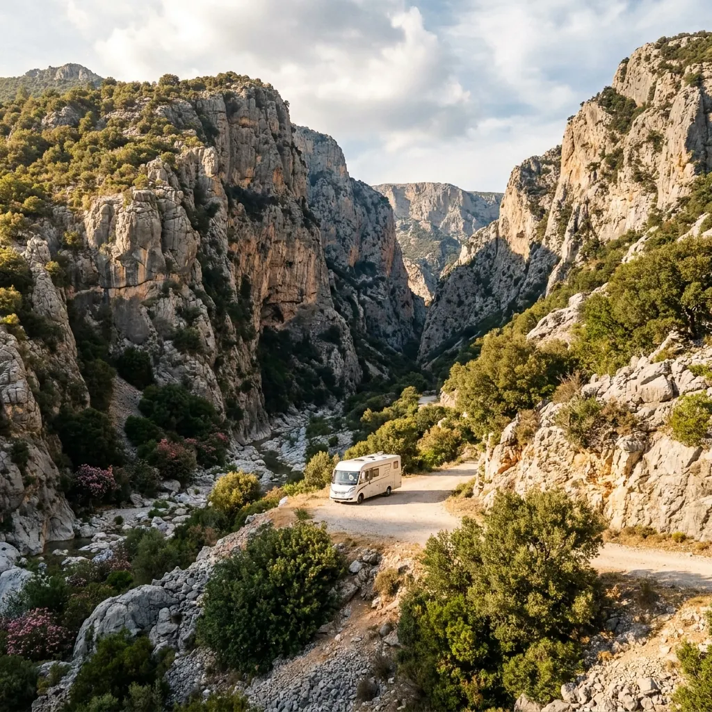 Camperreis naar Gorropu Gorge,