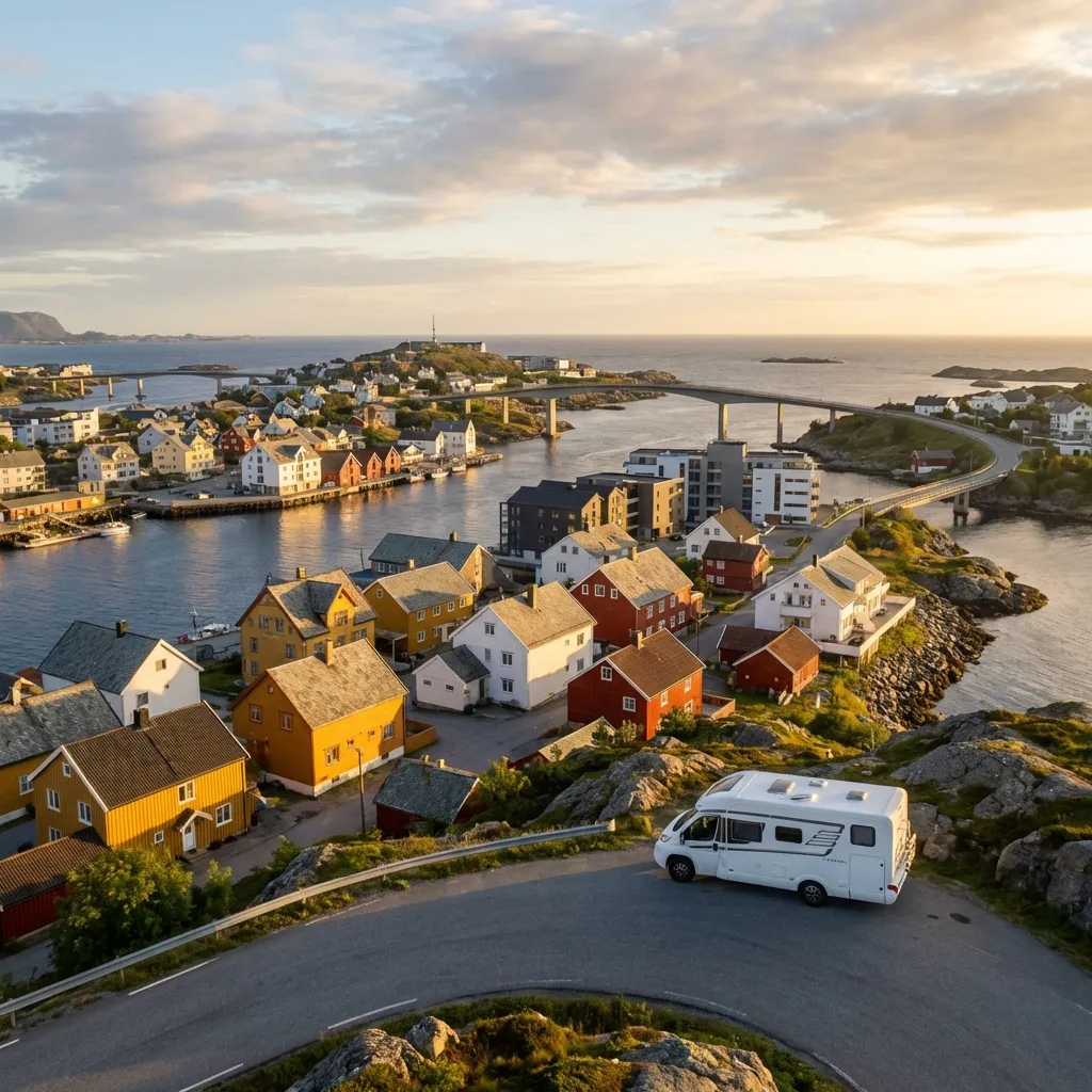 Motorhome travel photography