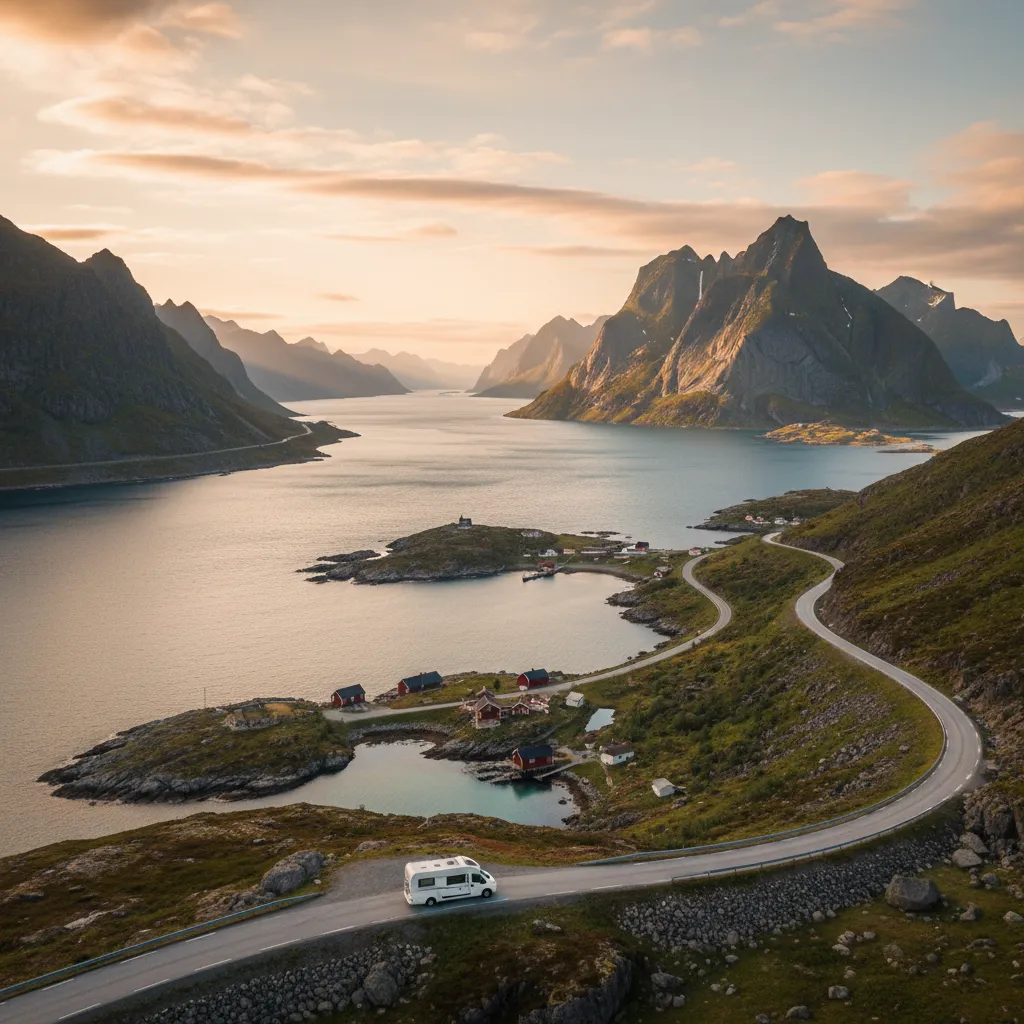 Motorhome travel photography