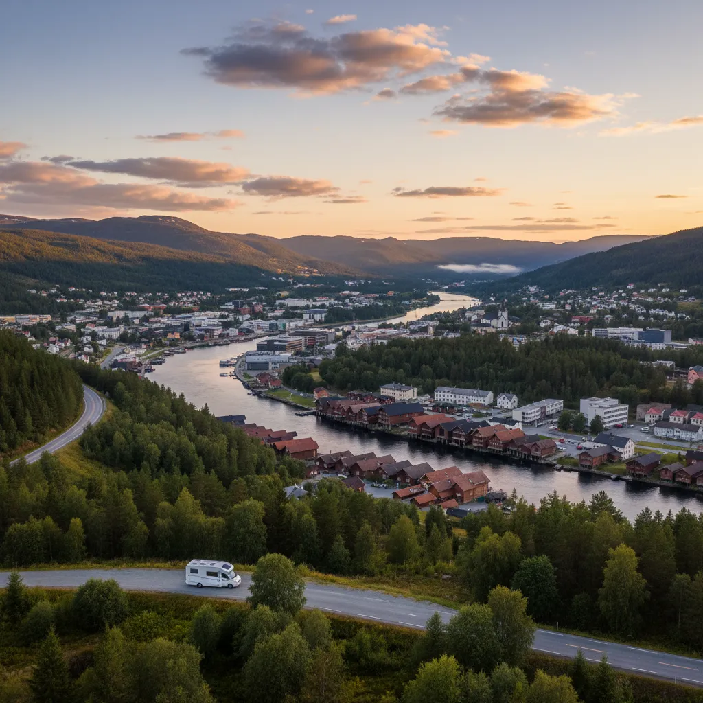 Motorhome travel photography