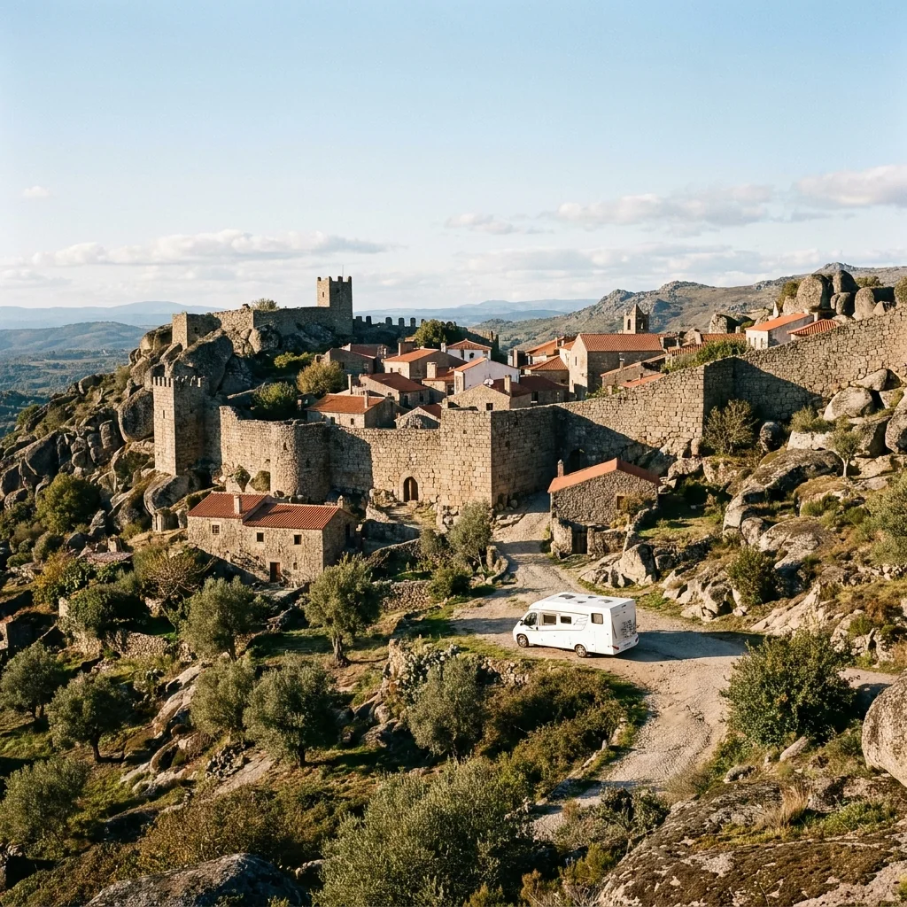 Camper trip to Sortelha, Portugal