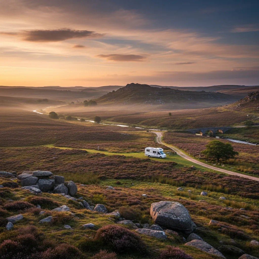 Motorhome travel photography