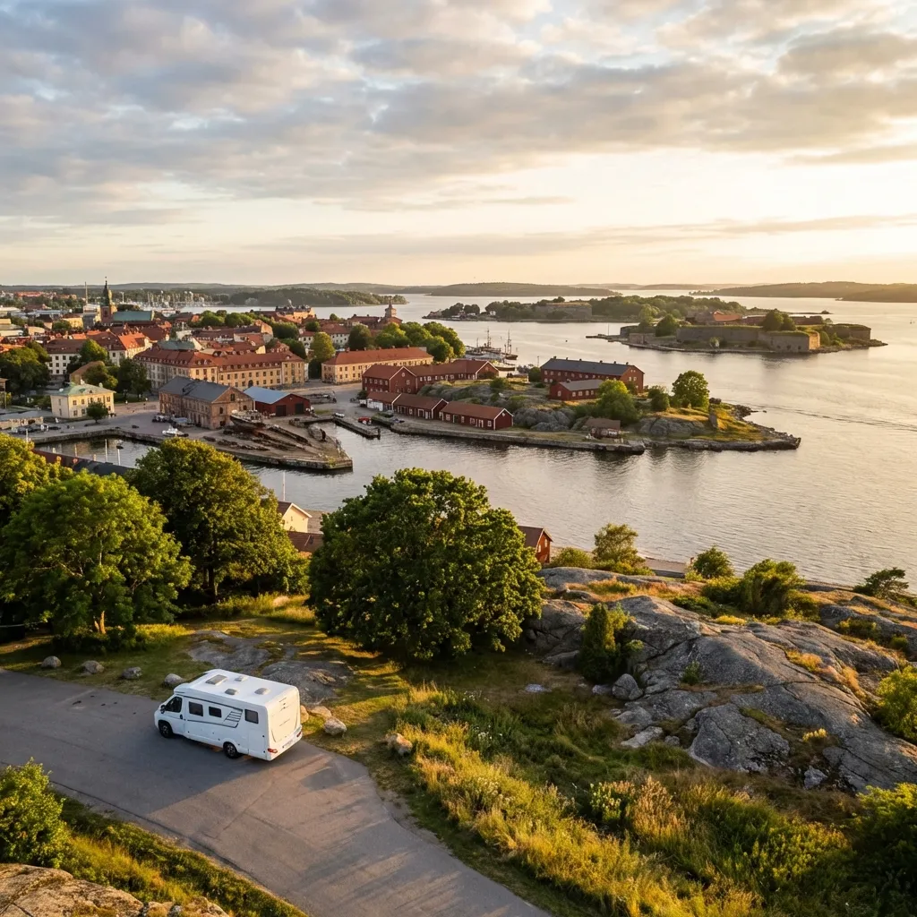 Motorhome travel photography