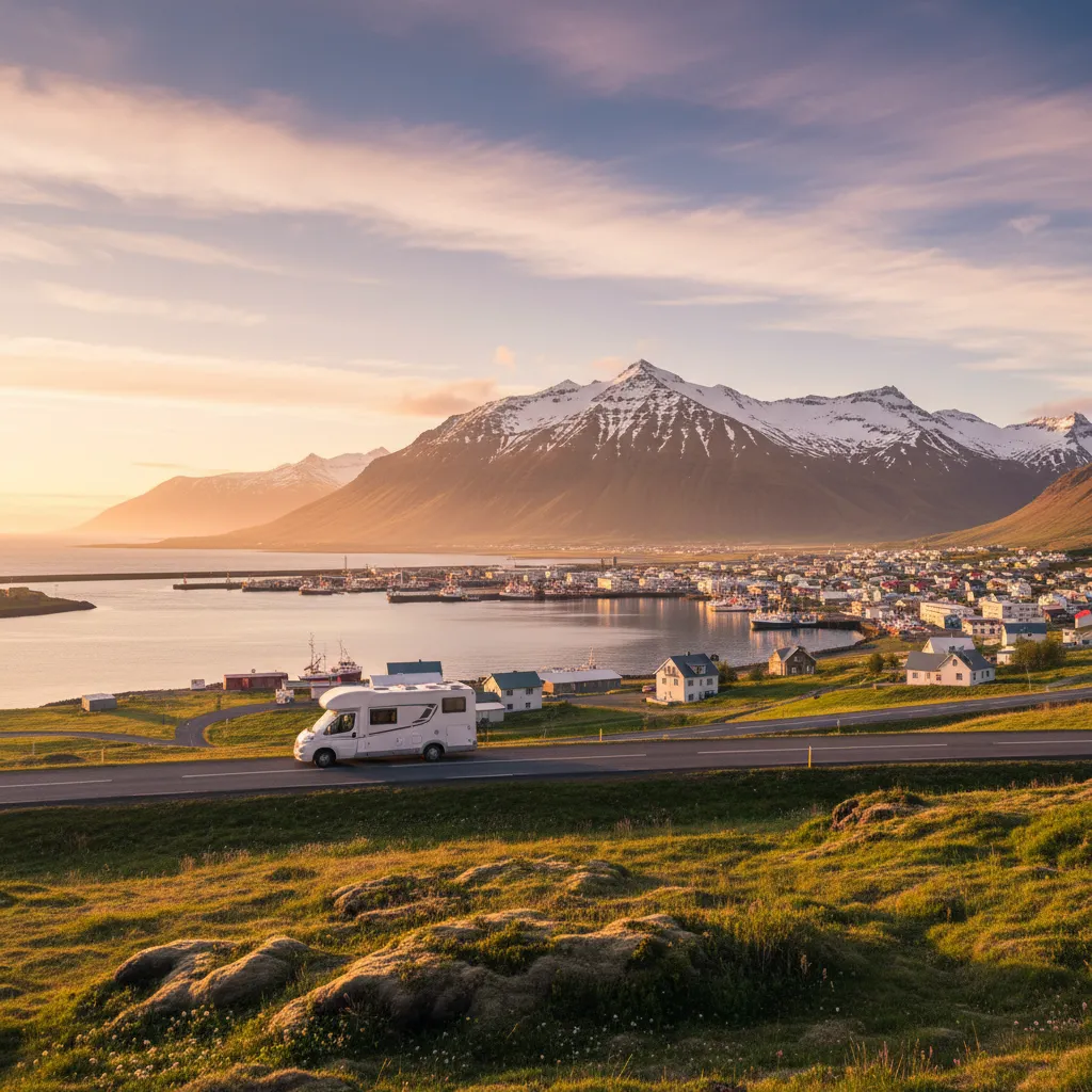 Motorhome travel photography