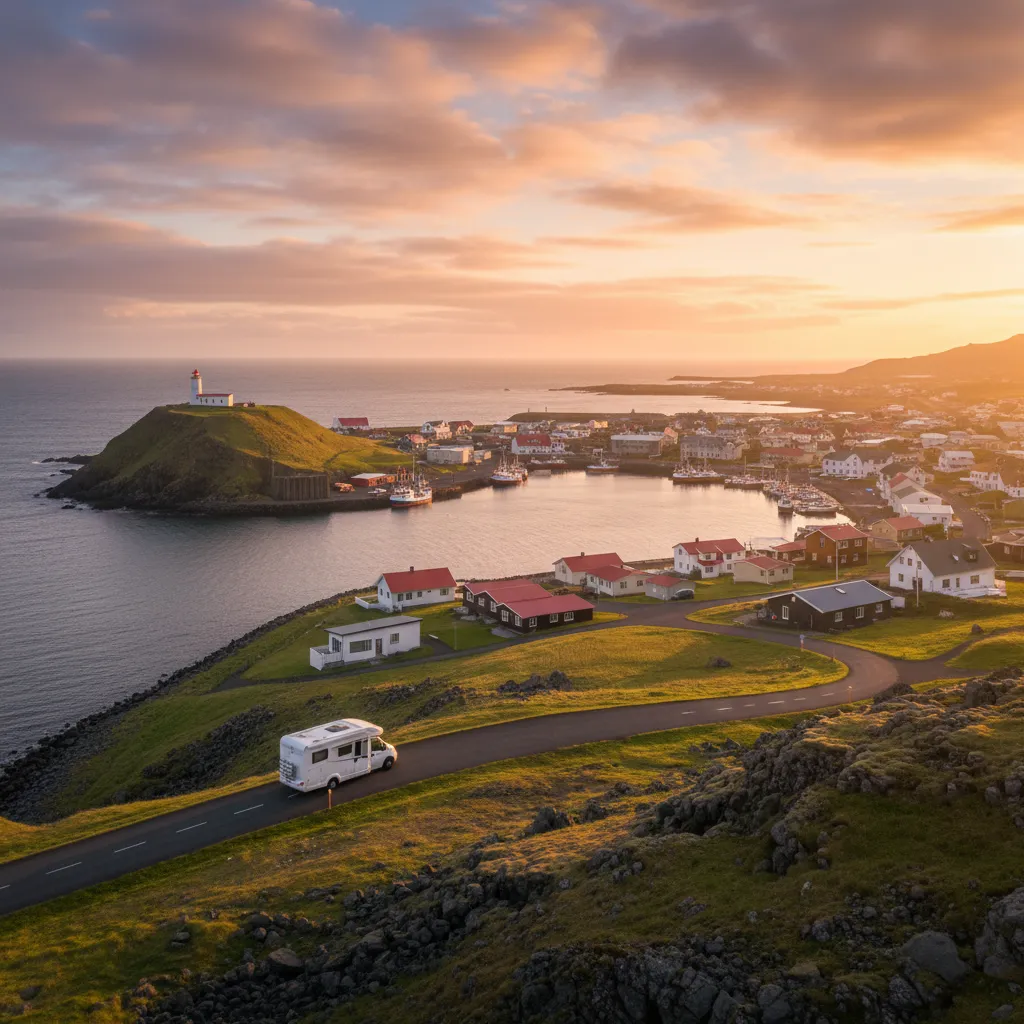 Motorhome travel photography