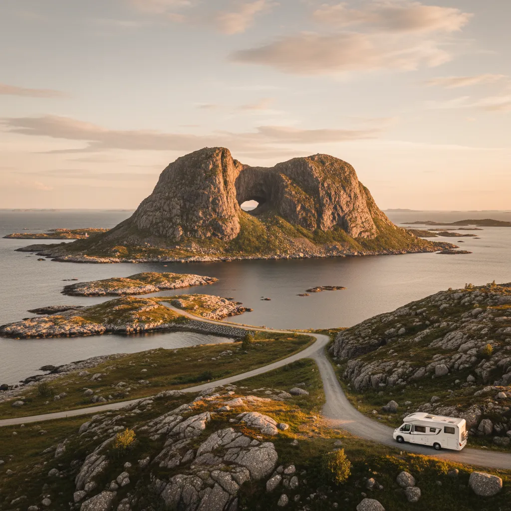 Motorhome travel photography