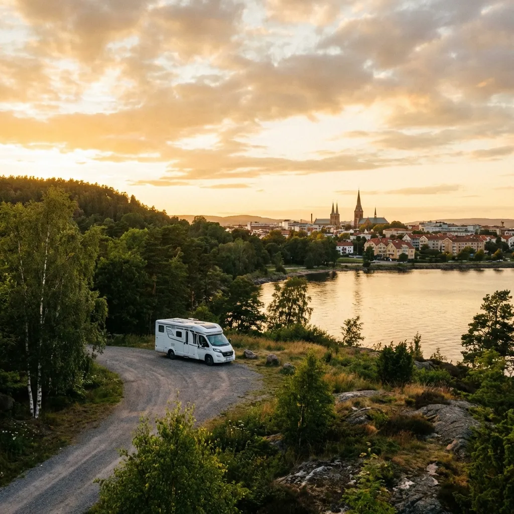 Motorhome travel photography